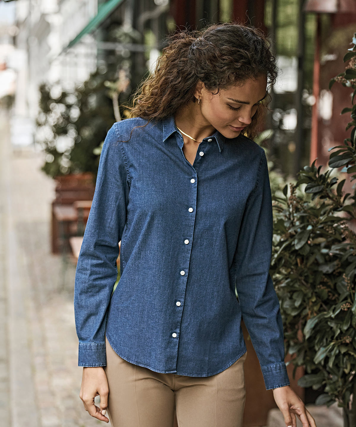 Tee Jays Women’s Denim Shirt (4005)