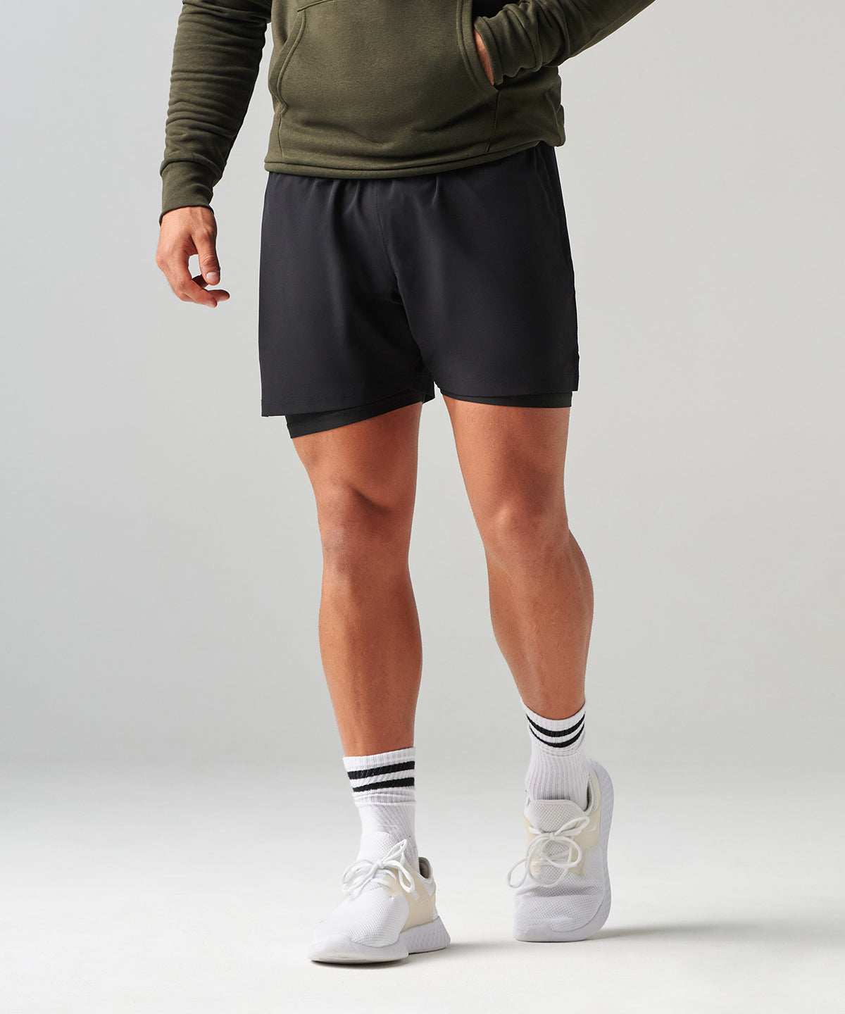 Tombo Double-layer Sports Shorts