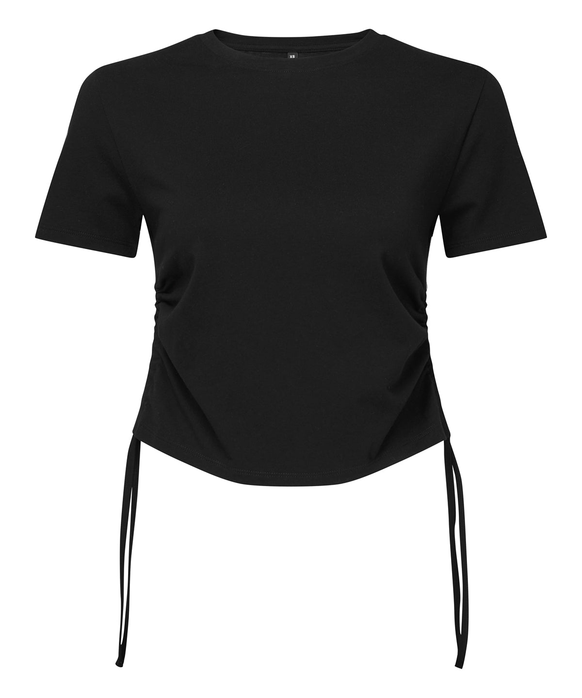Women's TriDri® Ruched Crop Top T-Shirt – Custom Embroidered & Printed T-Shirts