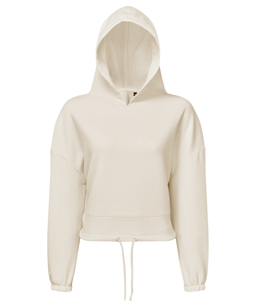Women's TriDri® Cropped Oversize Hoodie – Custom Embroidered & Printed Hoodies