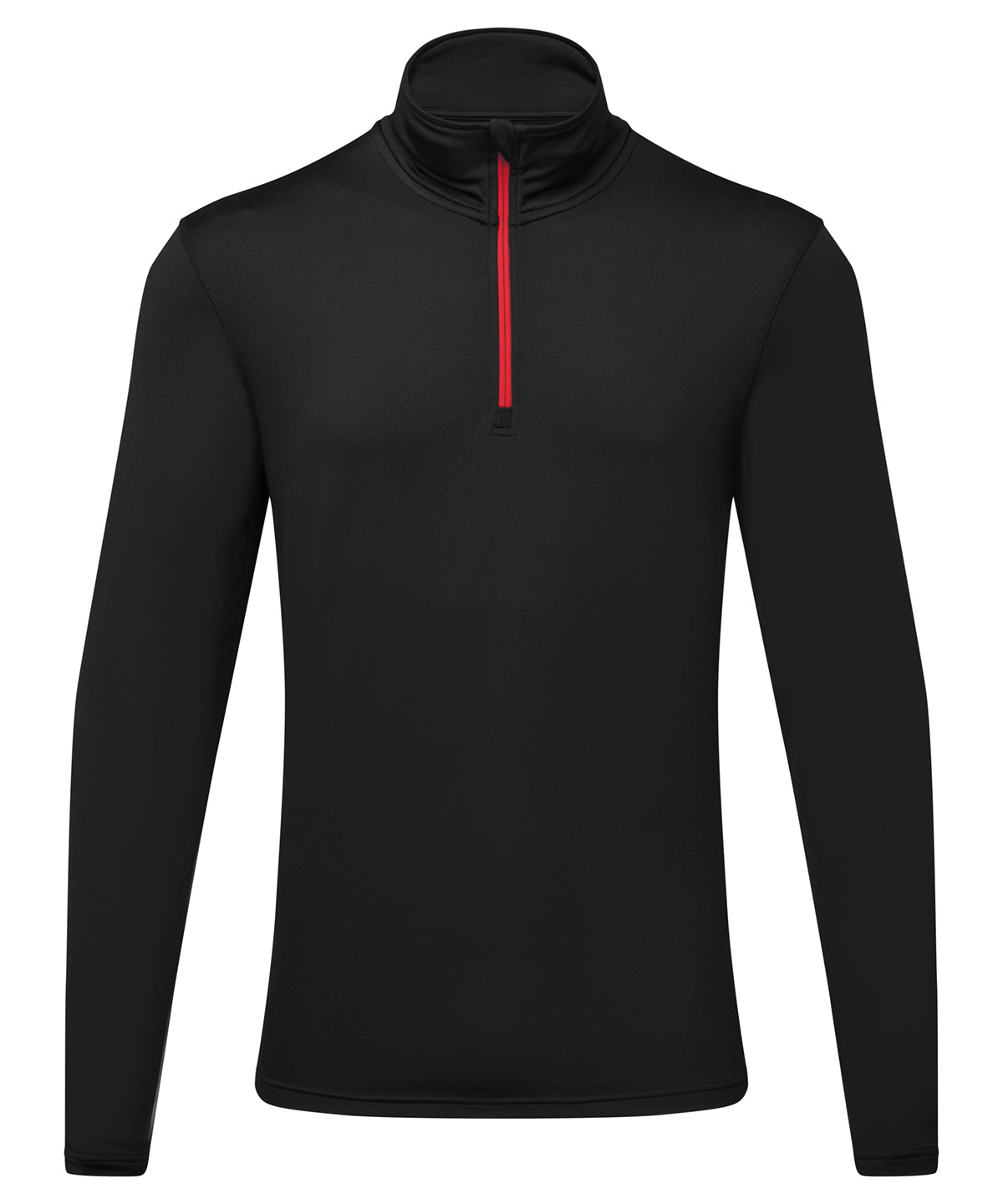 Men's TriDri® Recycled Long Sleeve Brushed Back ¼ Zip Garment – Custom Embroidered & Printed Sports Overtops