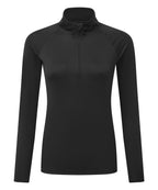 Women's TriDri® Long Sleeve Performance ¼ Zip Garment – Custom Embroidered & Printed Sports Overtops