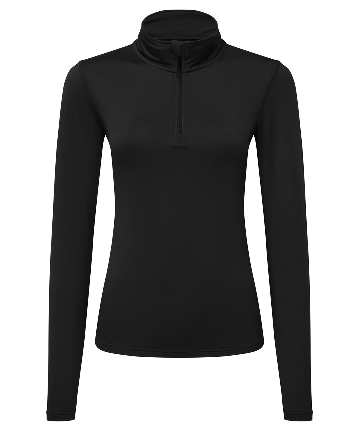 Women's TriDri® Recycled Long Sleeve Brushed Back ¼ Zip Garment – Custom Embroidered & Printed Sports Overtops