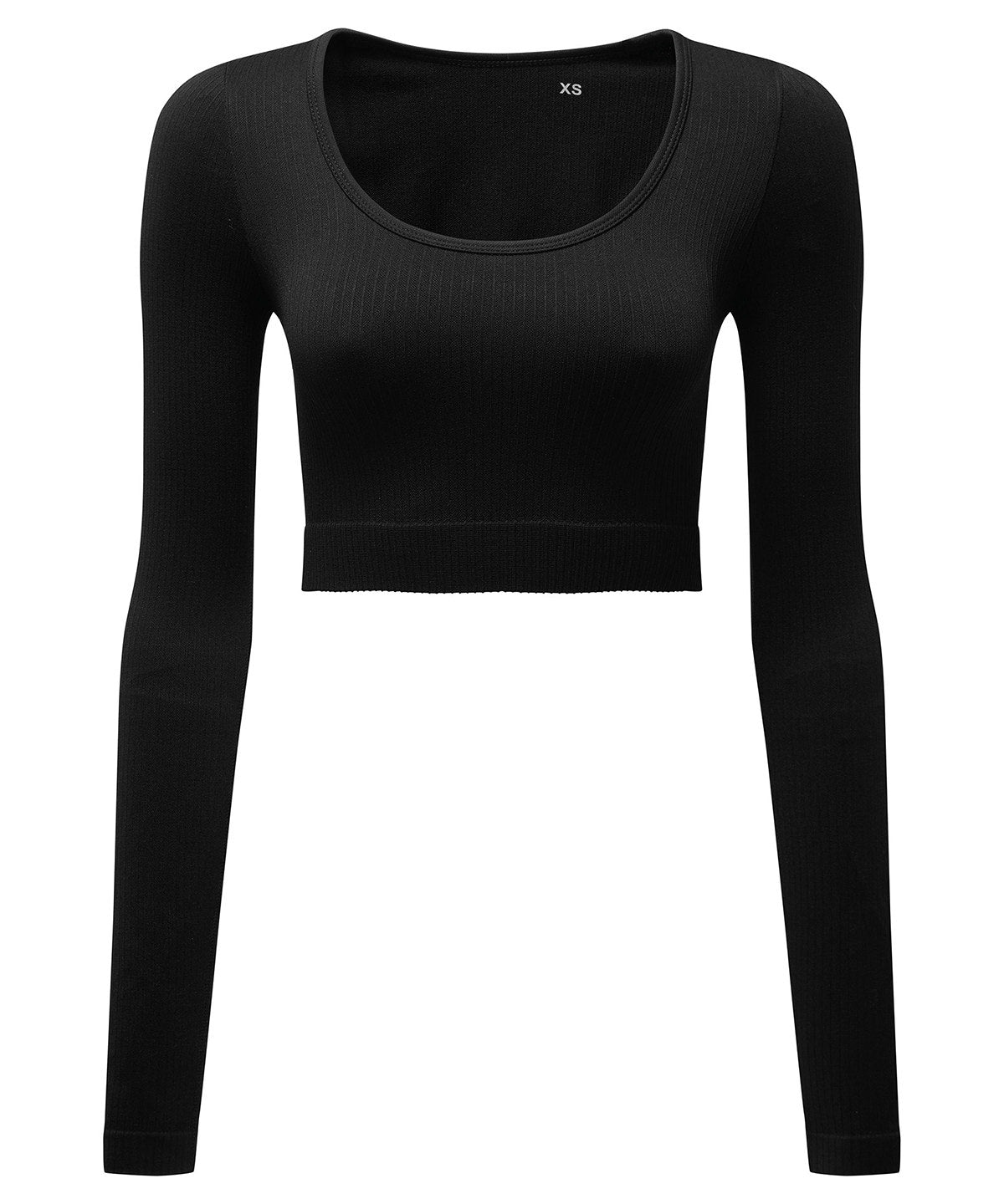 Women's TriDri® Ribbed Seamless 3D Fit" Crop Top" T-Shirt – Custom Embroidered & Printed T-Shirts