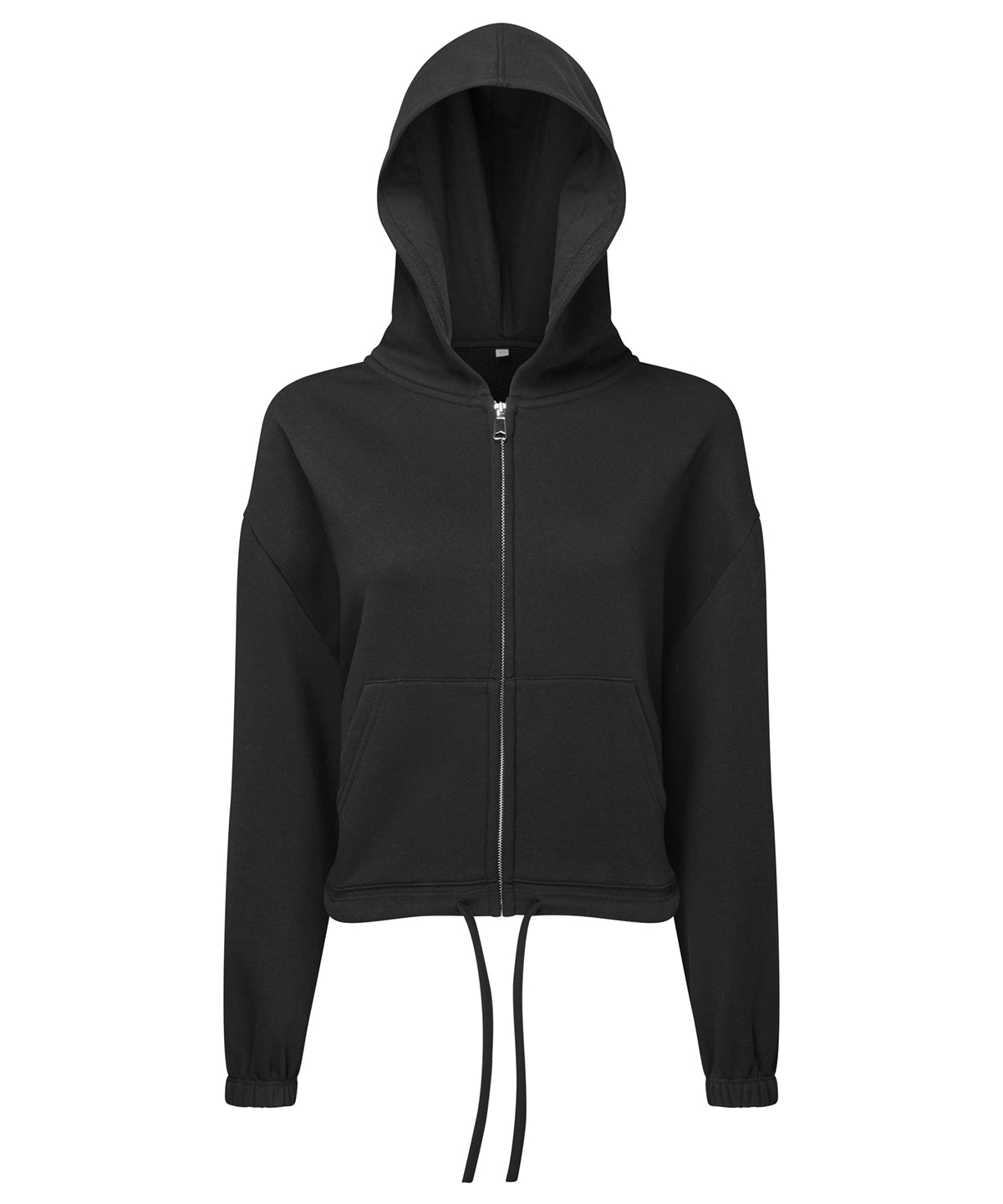Women's TriDri® Recycled Cropped Oversize Full-zip Hoodie – Custom Embroidered & Printed Hoodies