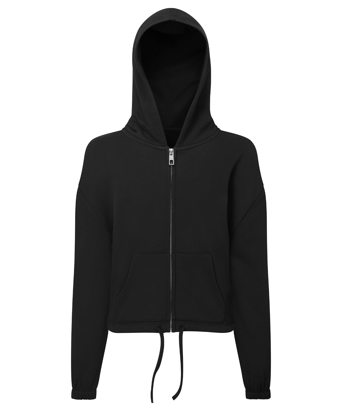 Kids TriDri® Recycled Cropped Oversize Full-zip Hoodie – Custom Embroidered & Printed Hoodies