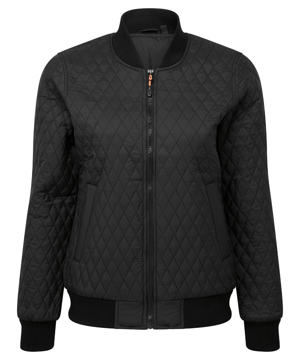 2786 Women's Quilted Flight Jacket – Custom Embroidered & Printed Jackets