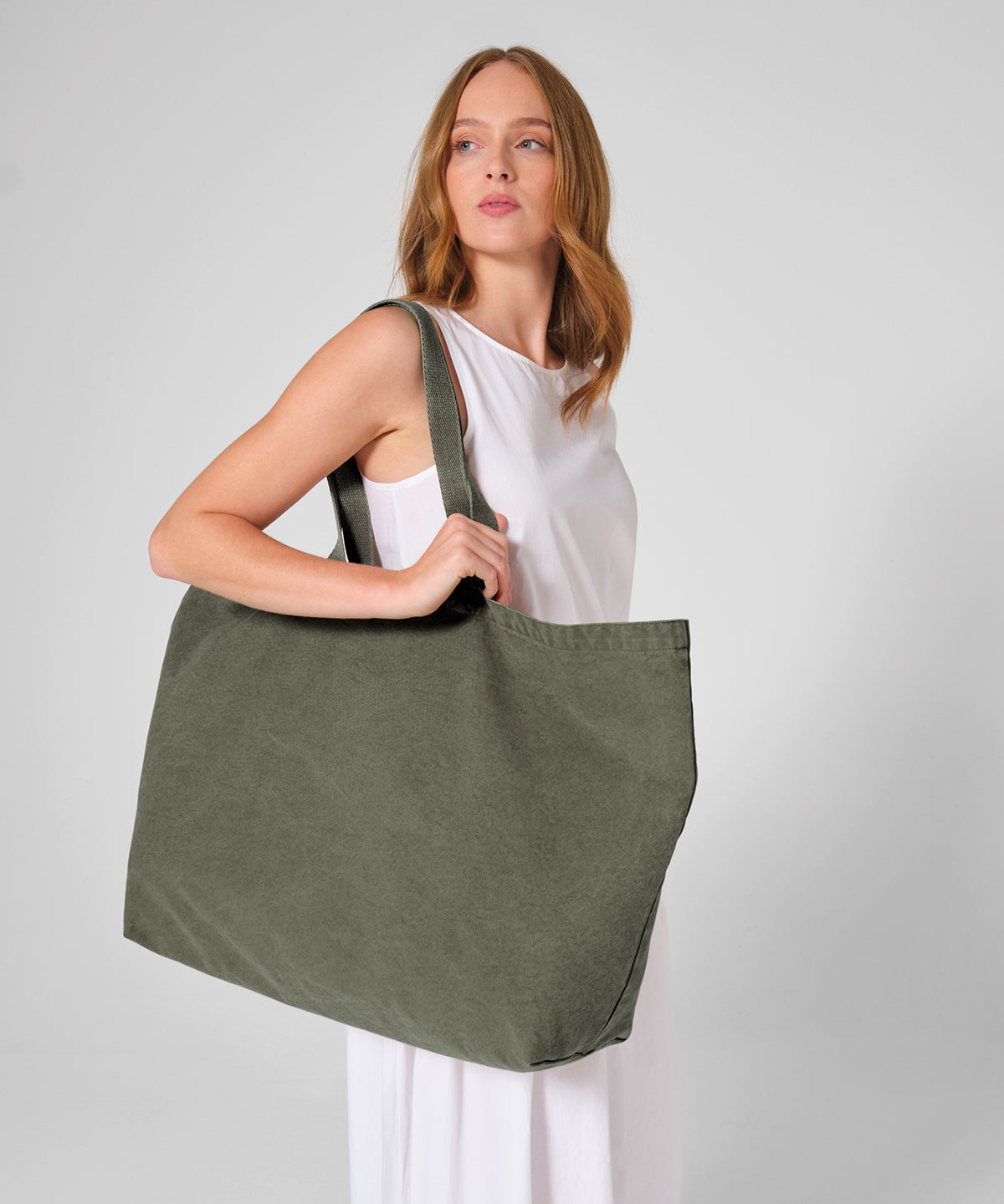 Westford Mill Garment-dyed Oversized Tote Bag