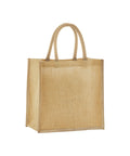 Westford Mill Natural Starched Jute Mini Gift Bag – Custom Embroidered & Printed Bags