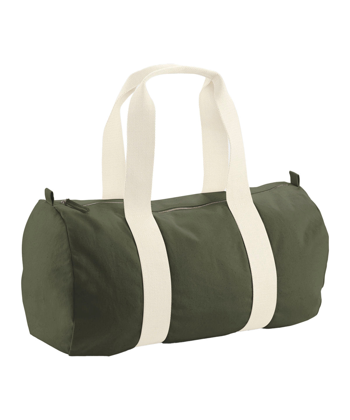 Westford Mill EarthAware® Organic Barrel Bag – Custom Embroidered & Printed Bags