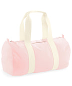 Westford Mill EarthAware® Organic Barrel Bag – Custom Embroidered & Printed Bags