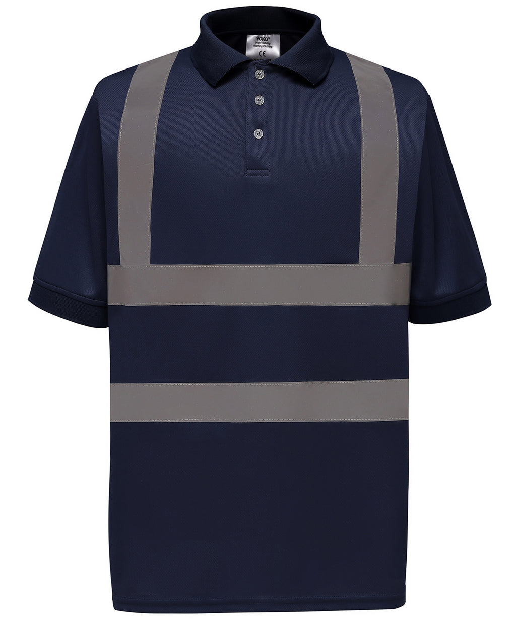 Yoko Hi-vis Short Sleeve Polo (HVJ210) – Custom Embroidered & Printed Polo Shirts