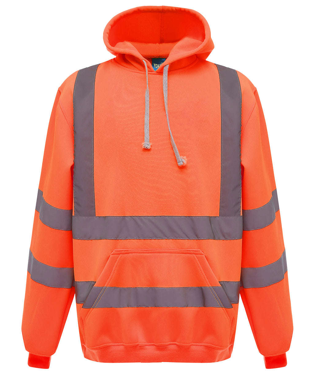 Yoko Hi-vis Pull-over Hoodie (HVK05) – Custom Embroidered & Printed Hoodies