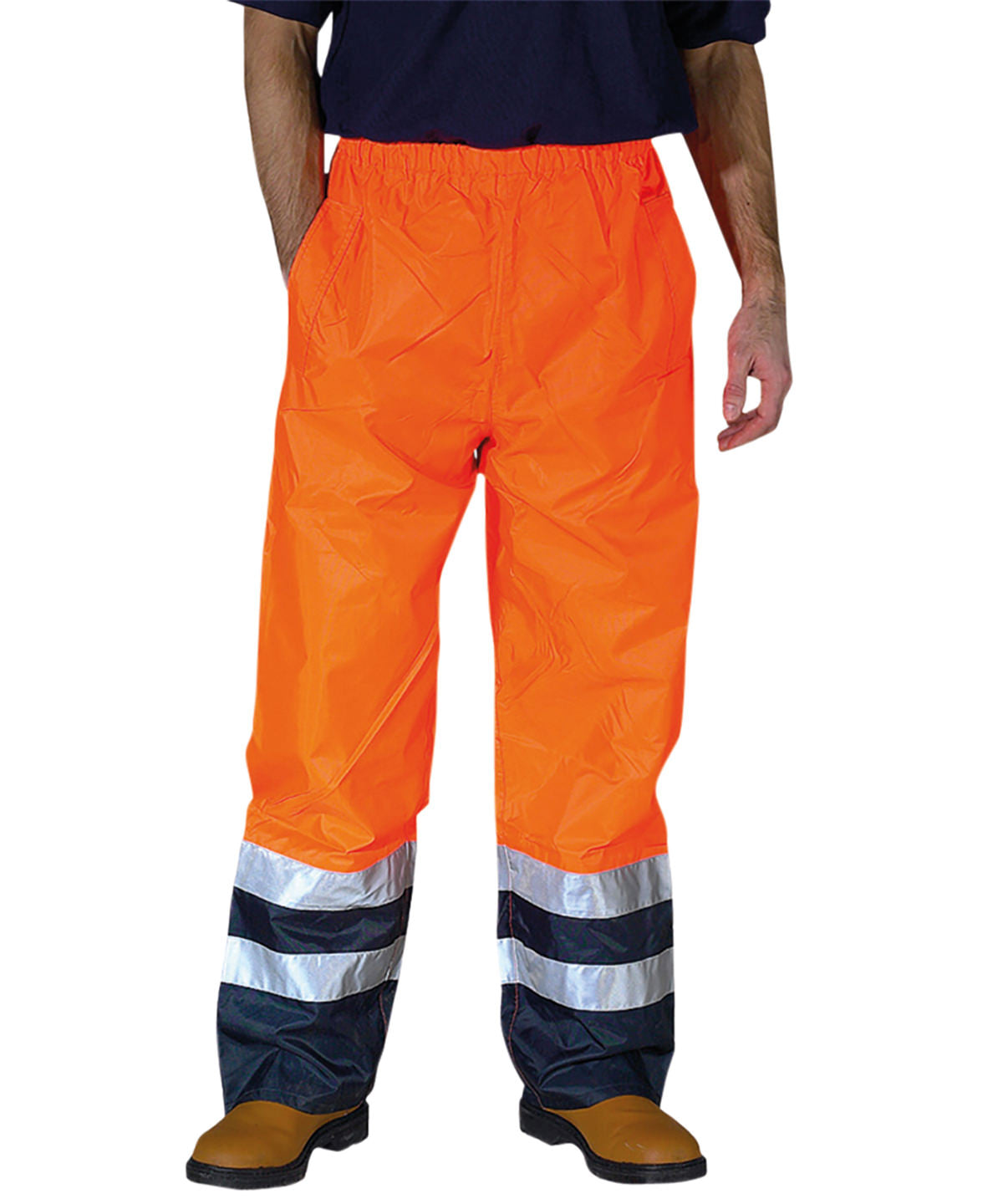 Yoko Hi-vis Waterproof Overtrousers (HVS463) Trousers
