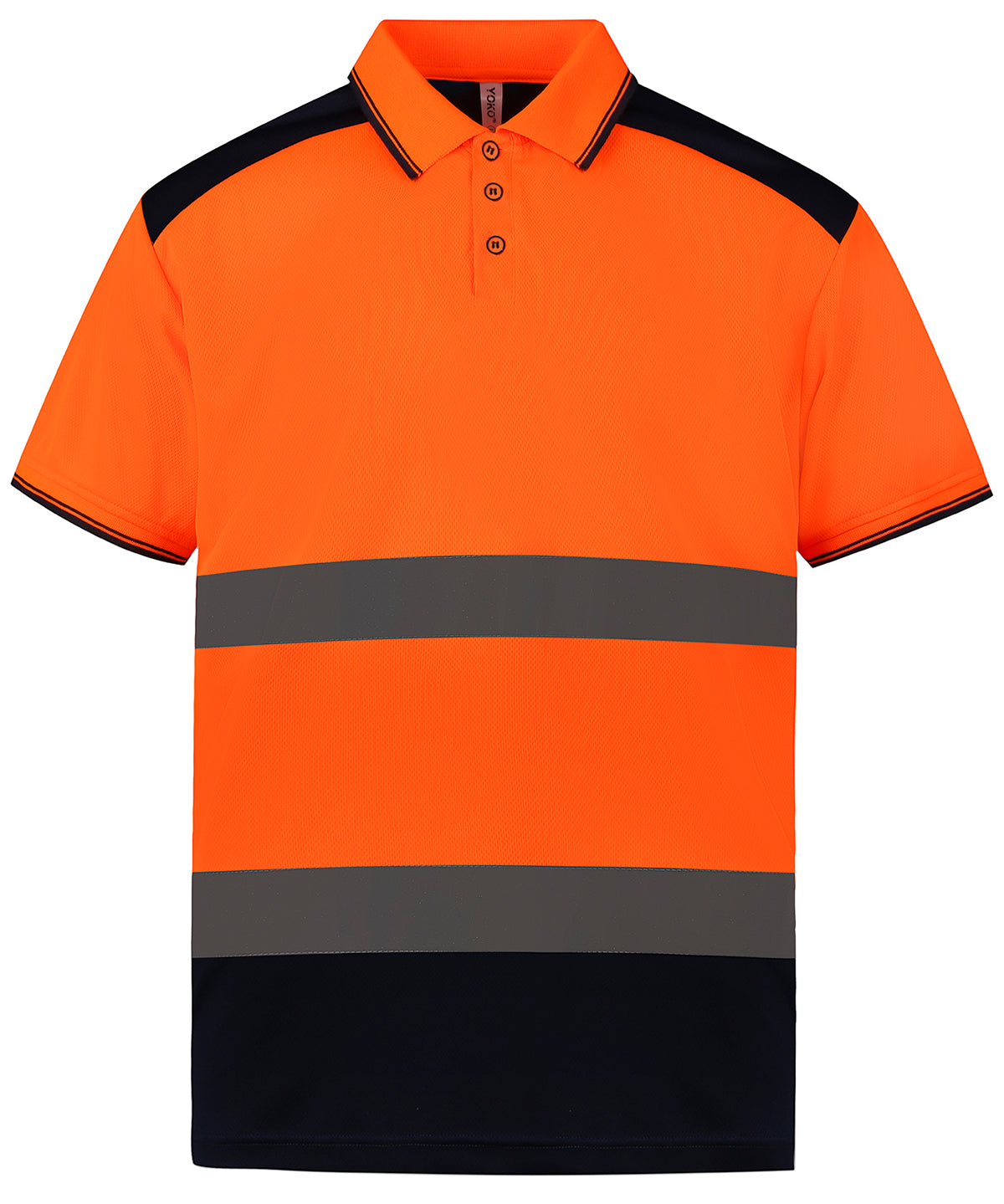 Yoko Hi-vis Two-tone Polo Shirt (HVJ220) – Custom Embroidered & Printed Polo Shirts