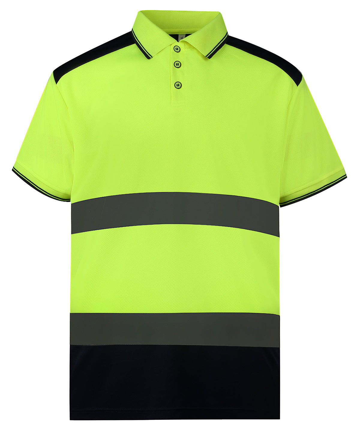 Yoko Hi-vis Two-tone Polo Shirt (HVJ220) – Custom Embroidered & Printed Polo Shirts