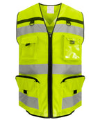 Yoko Hi-vis Ripstop Tool Vest (HVW108) Garment – Custom Embroidered & Printed Safety Vests