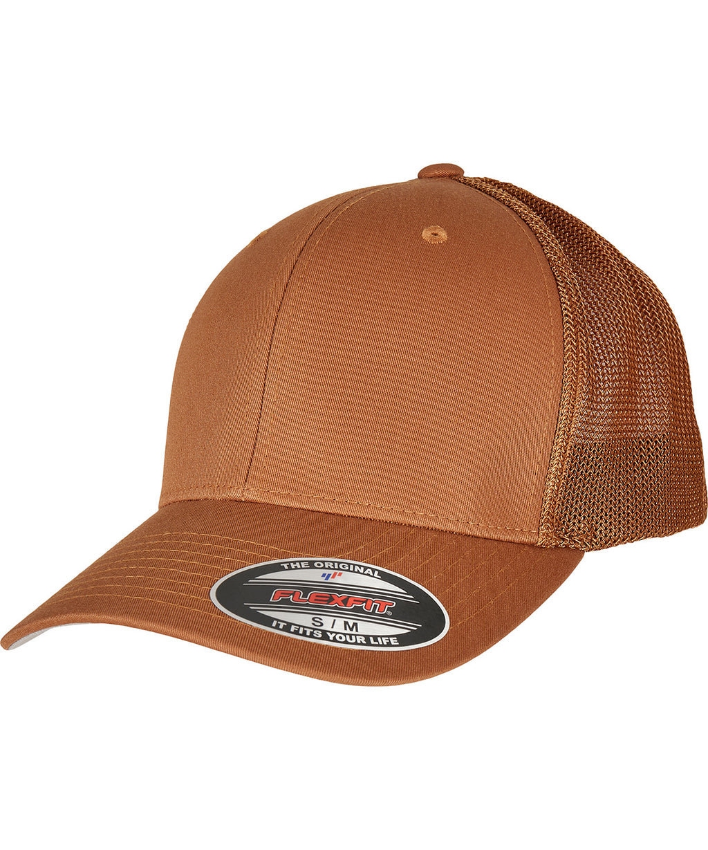 Flexfit by Yupoong Flexfit Mesh Trucker Garment – Custom Embroidered & Printed Caps