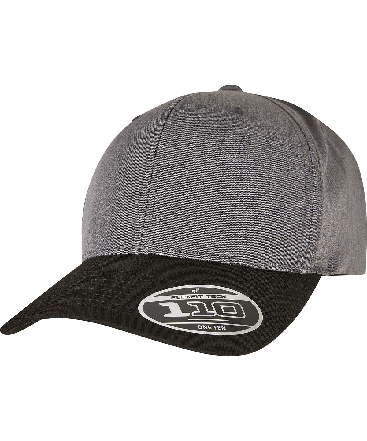 Flexfit by Yupoong 110 Melange Mix Cap (110MM) Garment – Custom Embroidered & Printed Caps